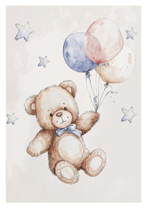 Teddy mit Ballons