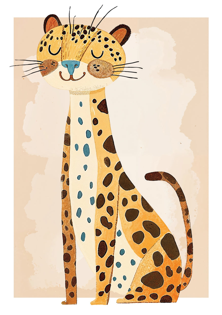 Leopard - Print Only frame