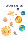 Sonnensystem print
