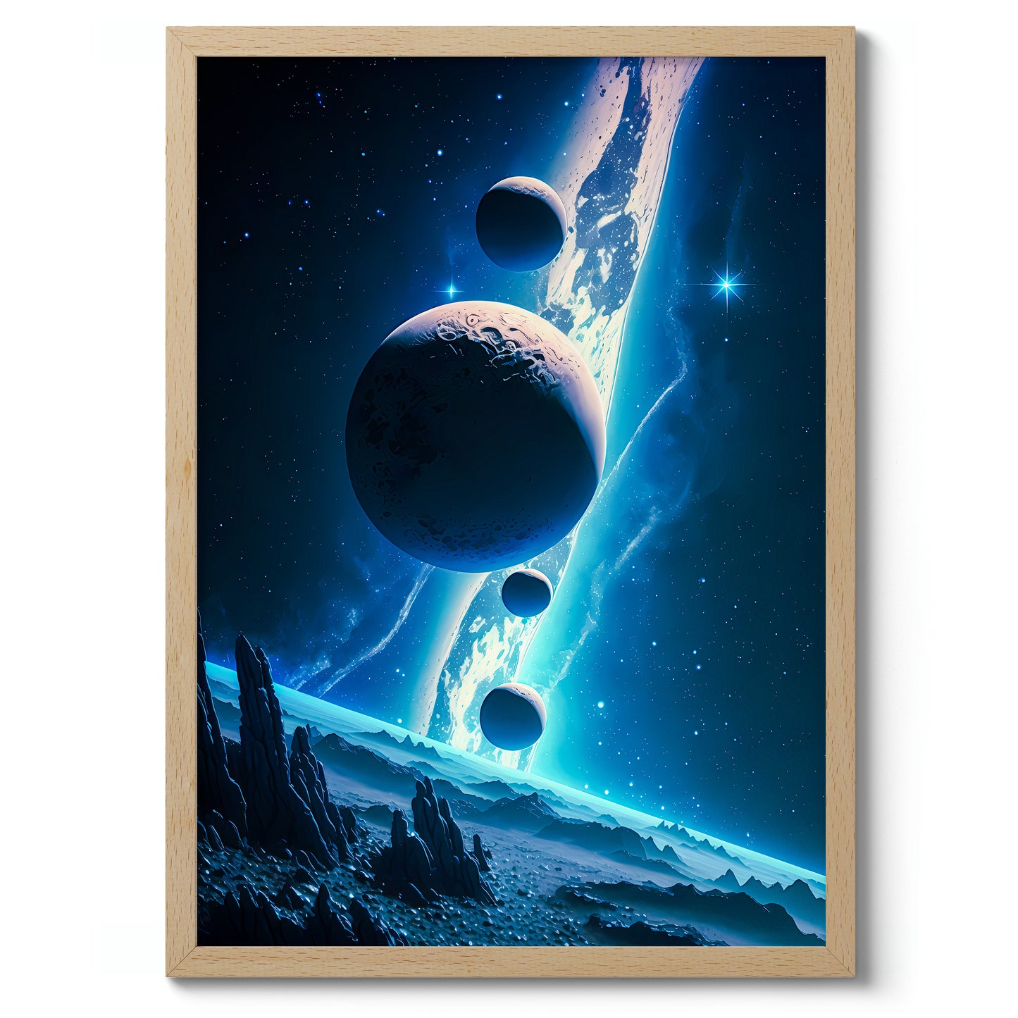 Blue Planets