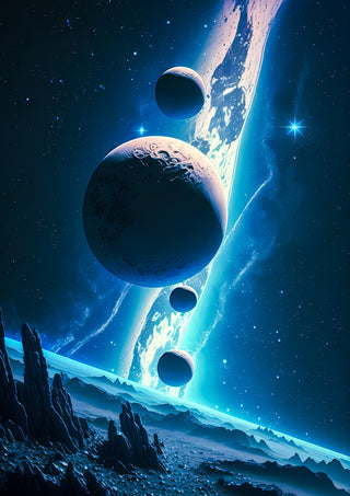 Blue Planets print