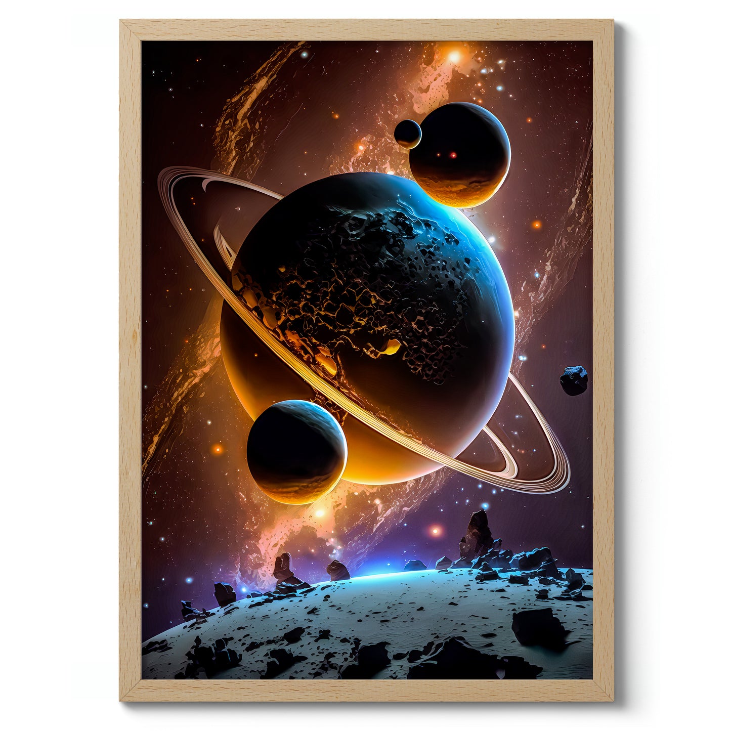 Ancient Rocky Planet