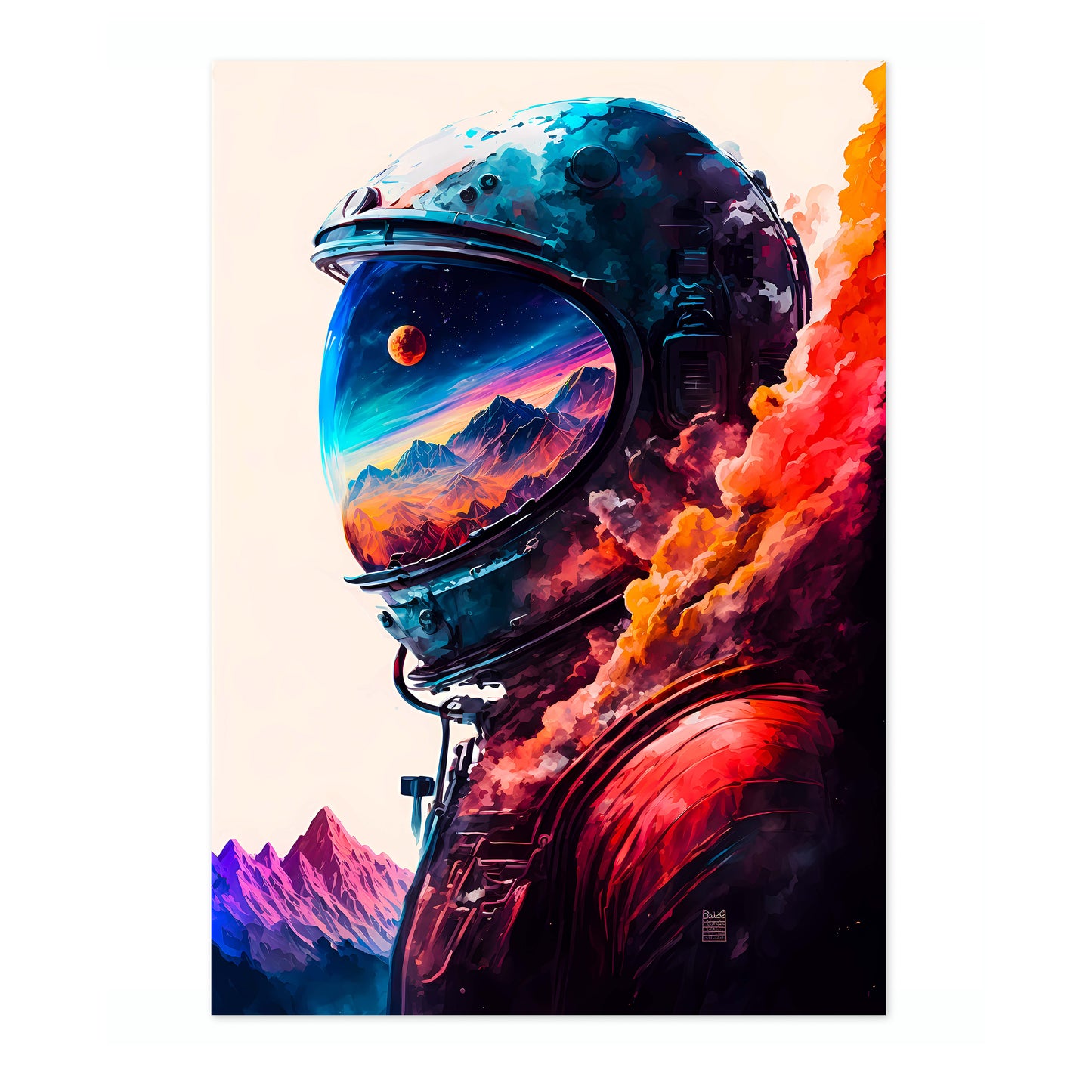 Einsamer Astronaut
