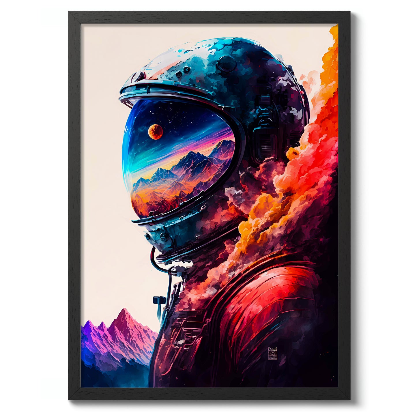 Einsamer Astronaut