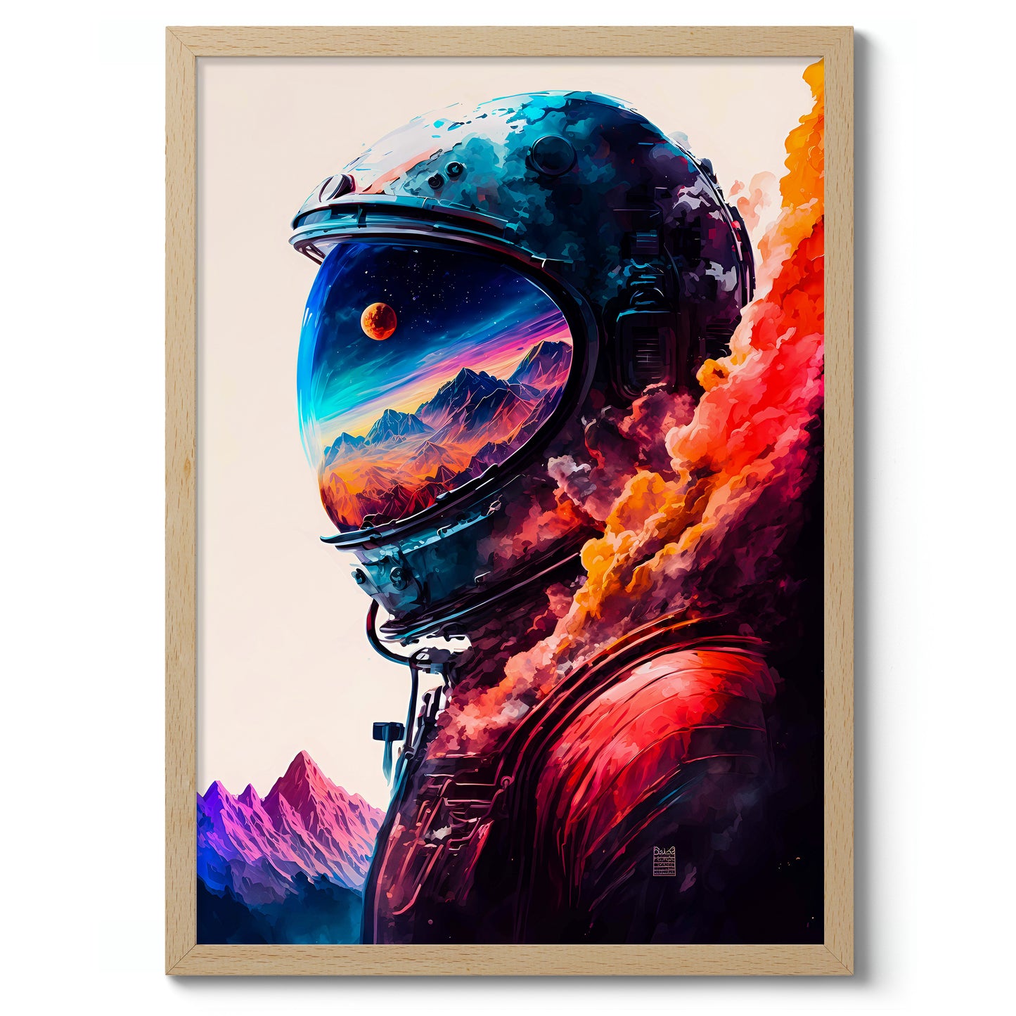 Einsamer Astronaut