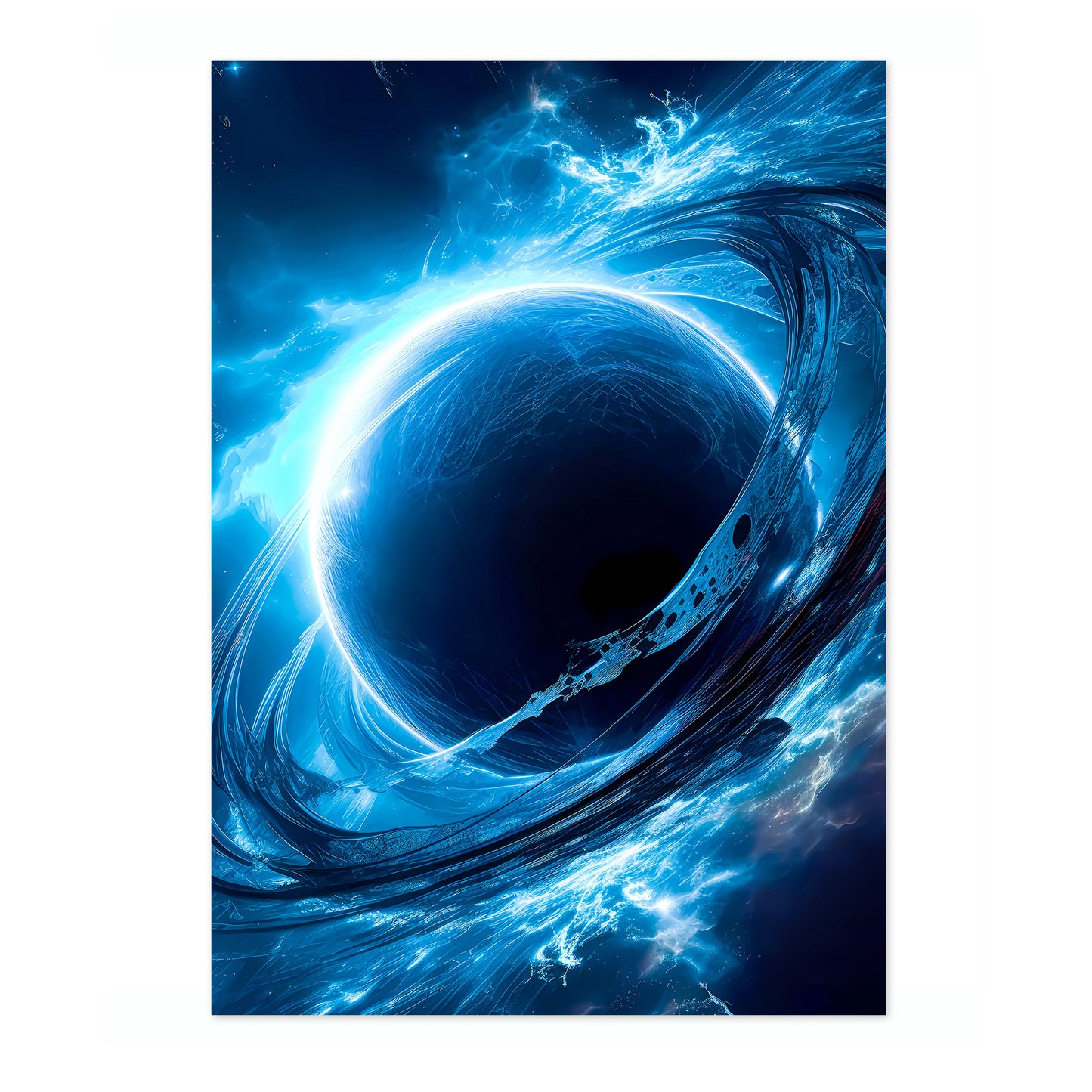Blue Black Hole
