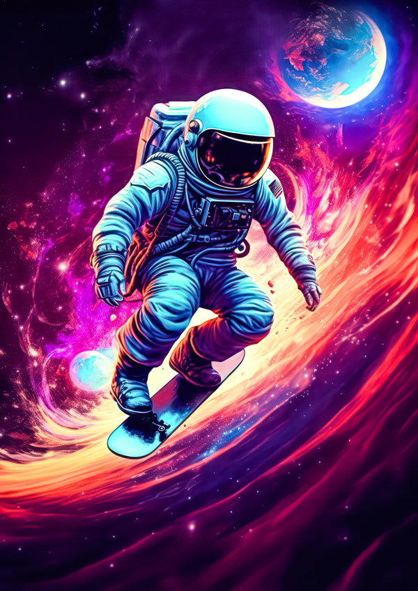 Weltraum-Surfen