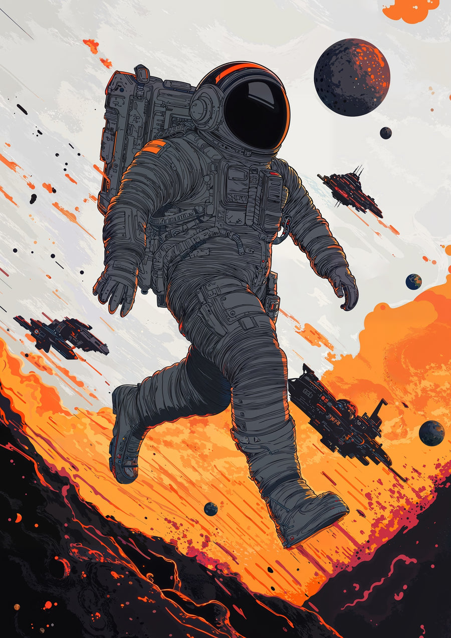 Spacewalk - Print Only frame