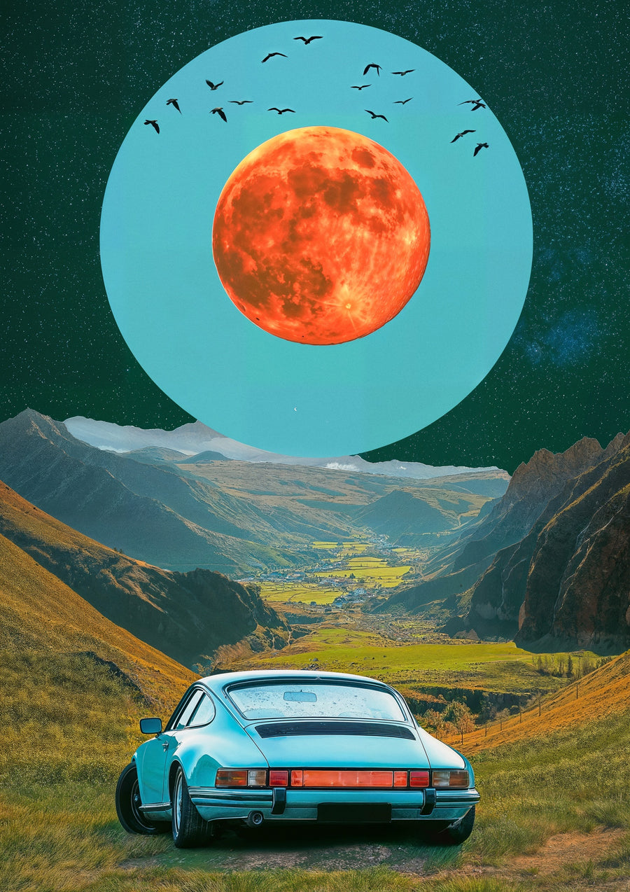 Bloedmaan - Print Only frame