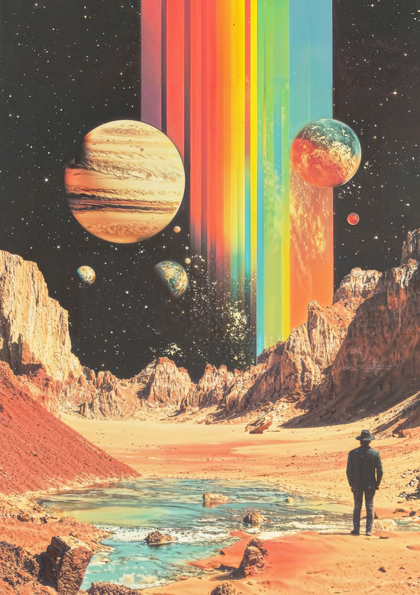 Graphic Space Beams III