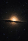 Sombrero-galaxen - Hubble print