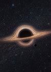 Black Hole - Hubble print