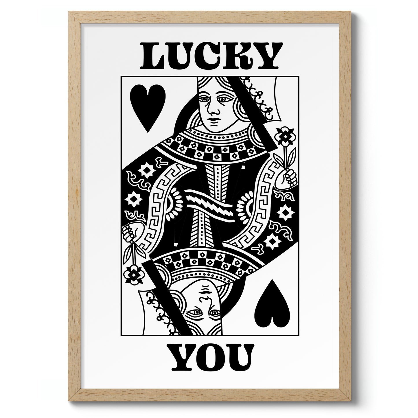 Glückspilz, Herz-Königin S/W