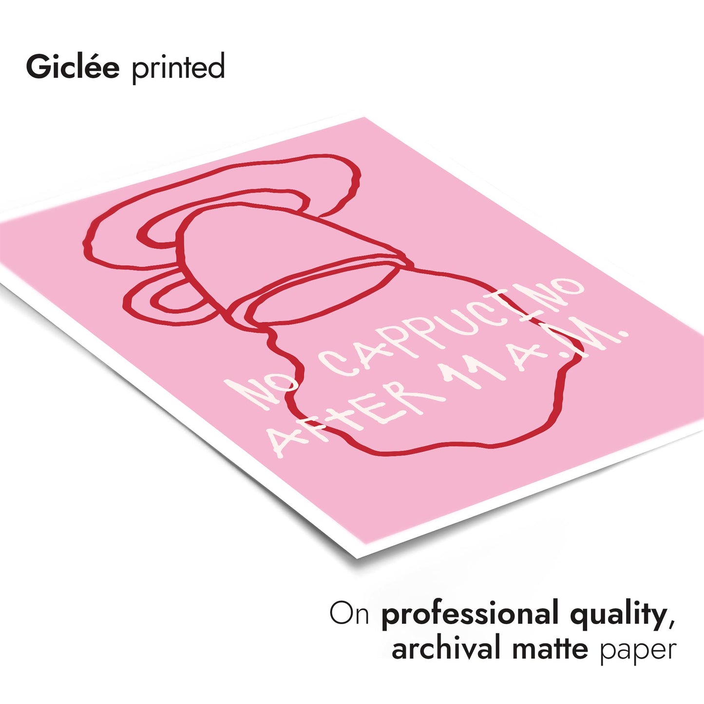 No Cappuccino After 11