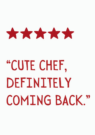 Cute Chef print