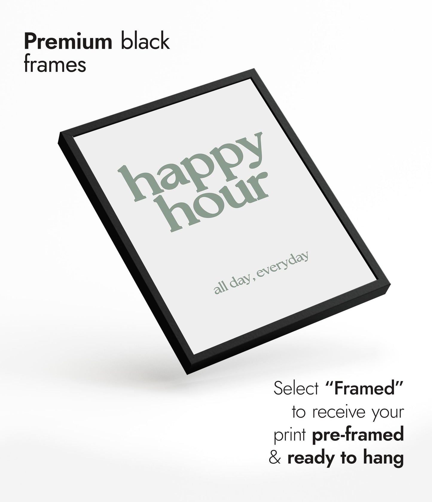 Heure Heureuse, Vert