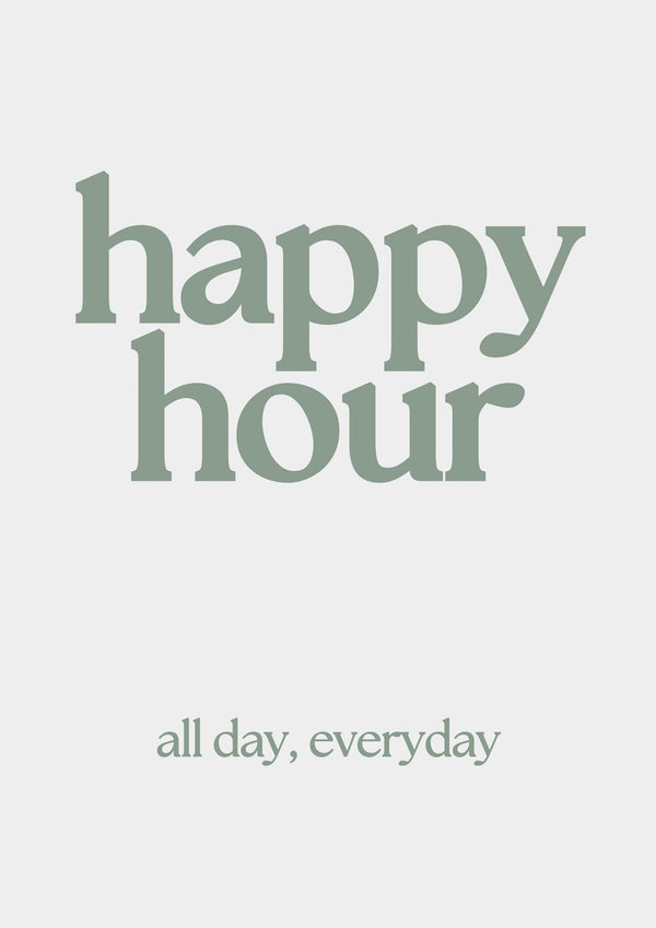 Happy Hour, Grün