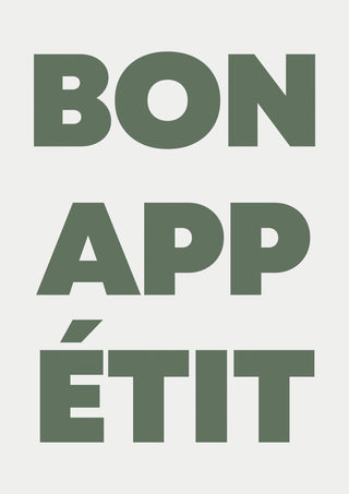 Bon Appétit print