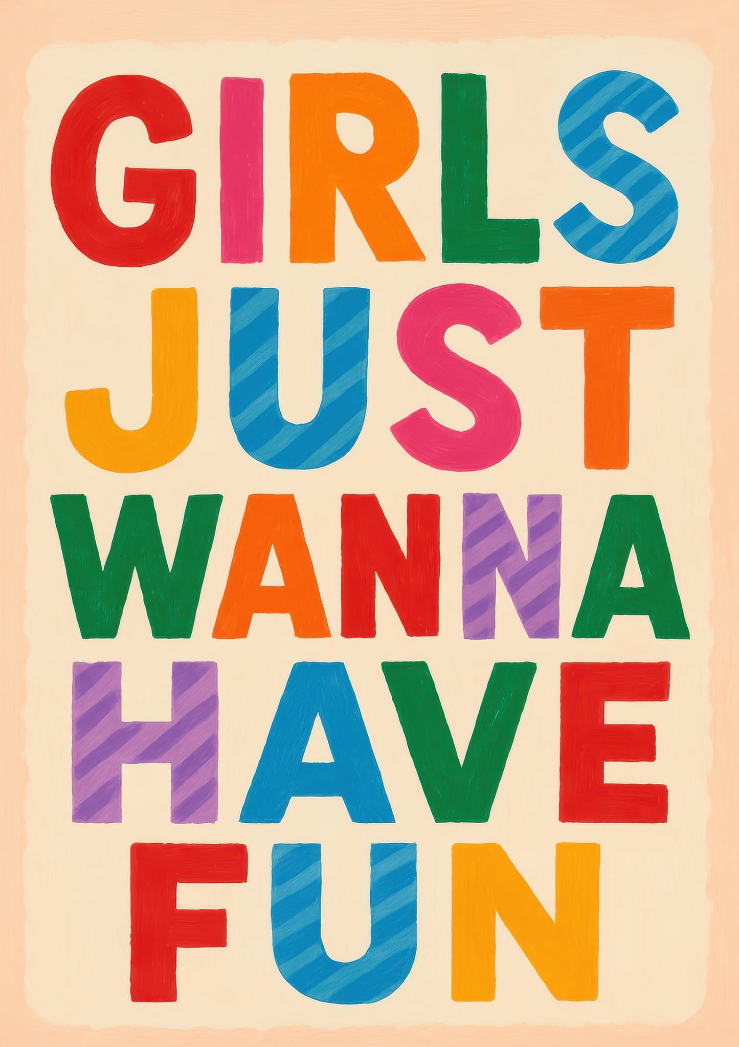 Les filles veulent juste s'amuser