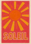 Soleil print