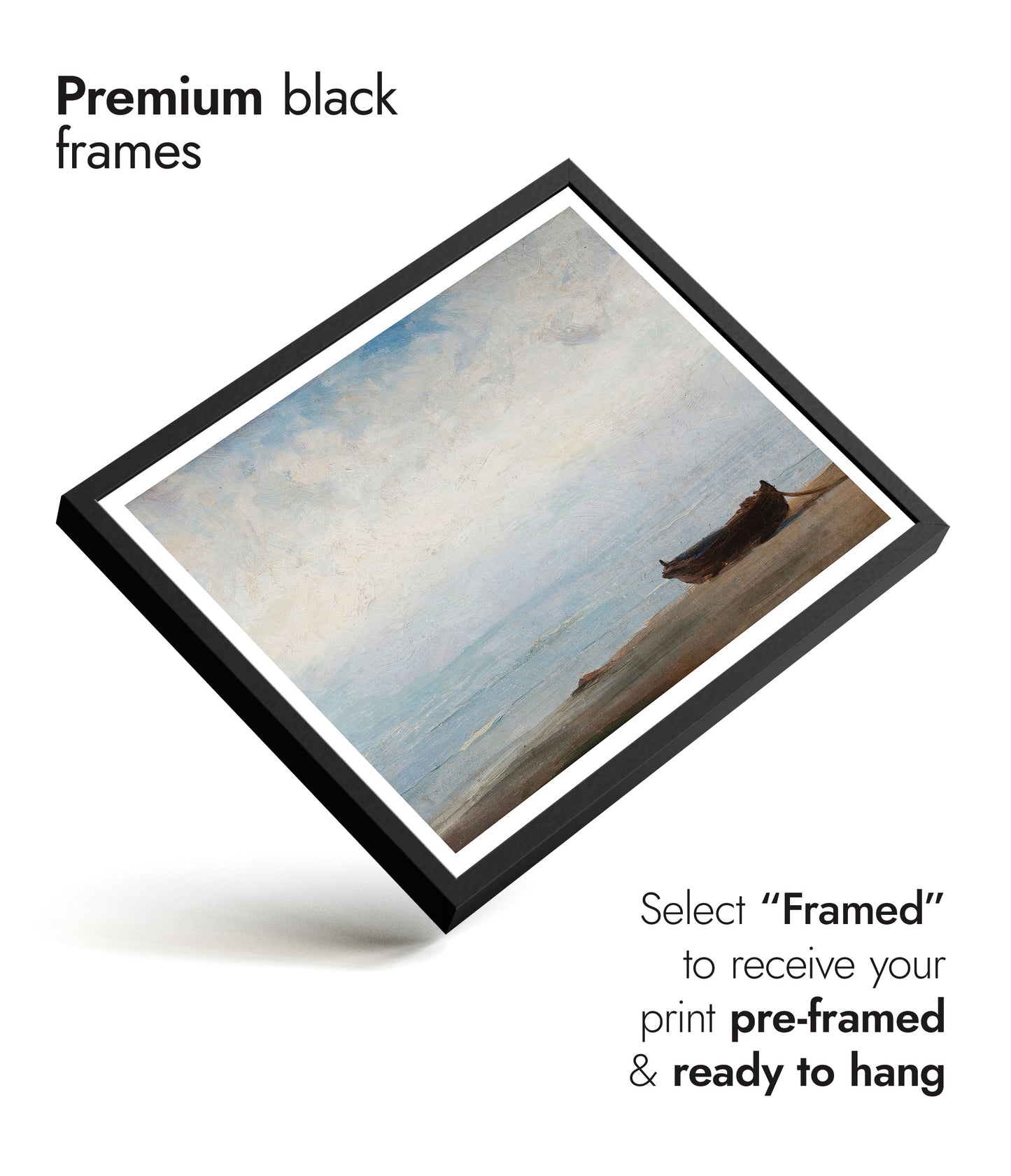 Plage avec des bateaux