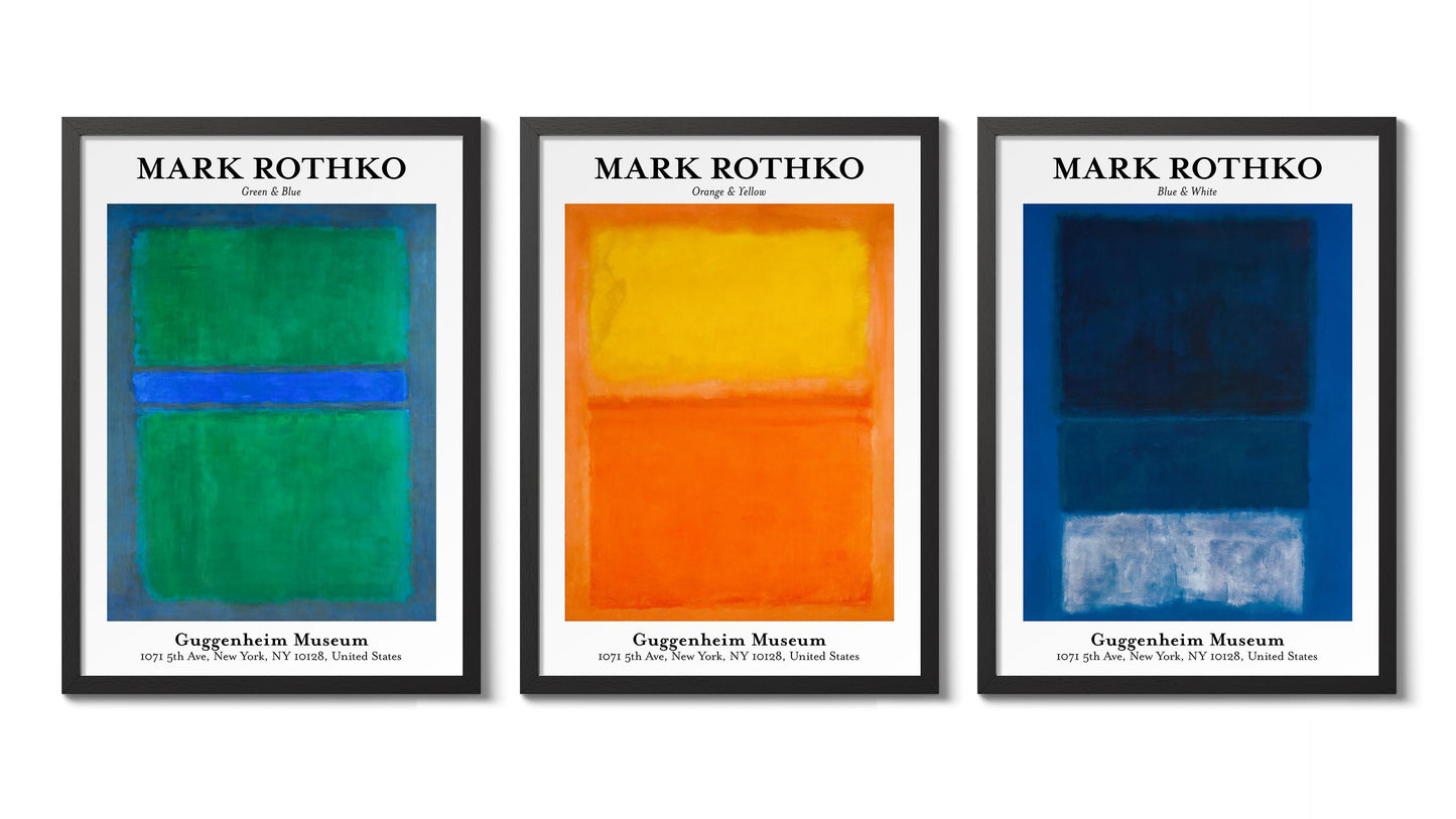Mark Rothko - Set van 3
