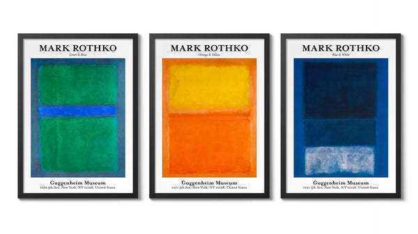 Mark Rothko - Set of 3