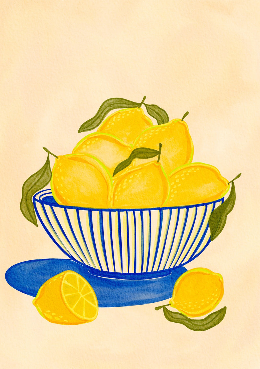Lemons - Print Only frame