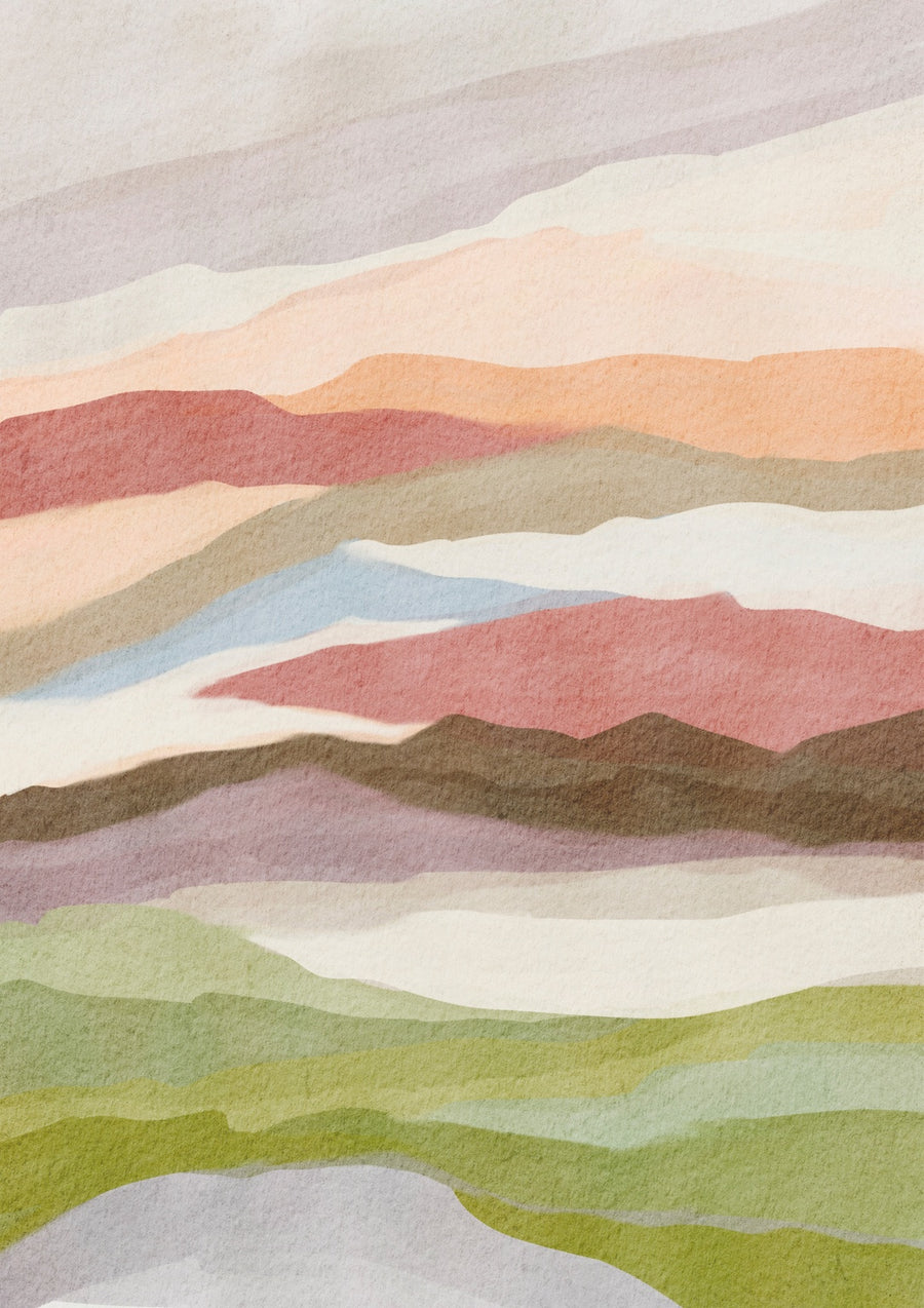 Dreamy Scape - Print Only frame
