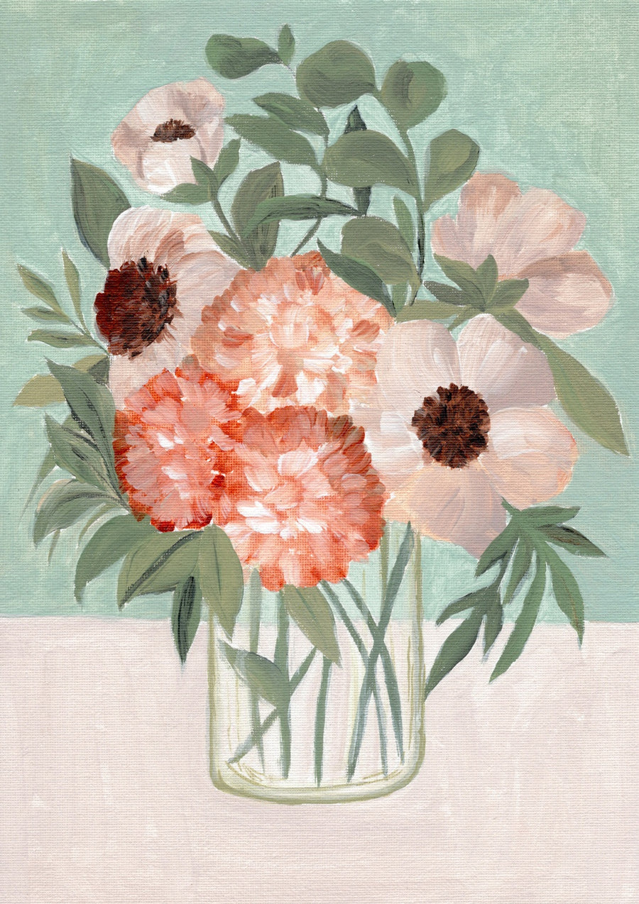 Garden Beauties - Print Only frame