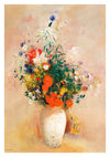 Vase de Fleurs (Rose) print