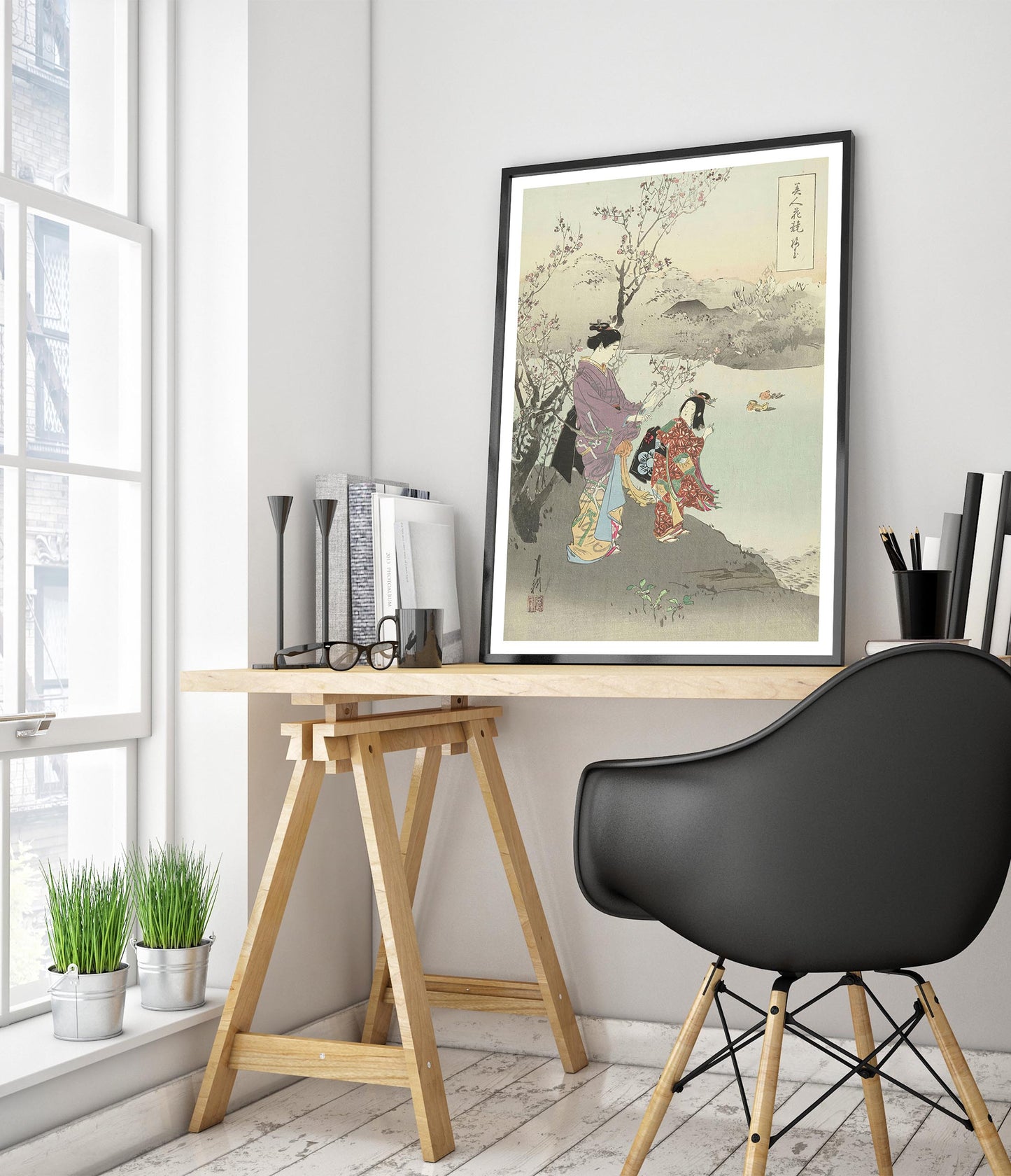 Admiring the Plum Blossom