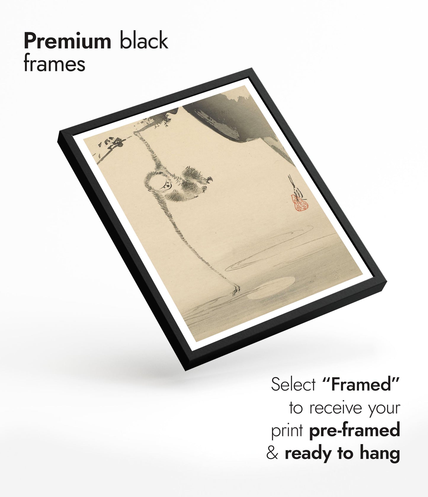 Monkey Reaching for the Moon