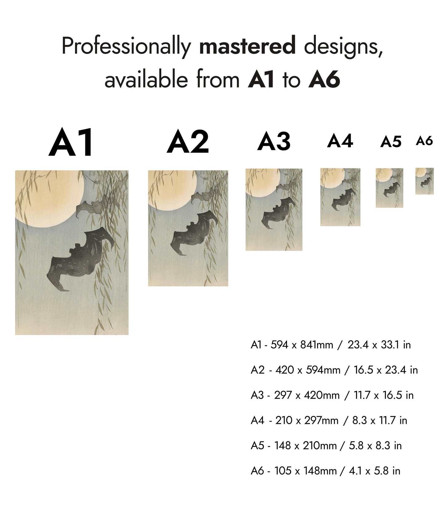 Chauves-souris au clair de lune