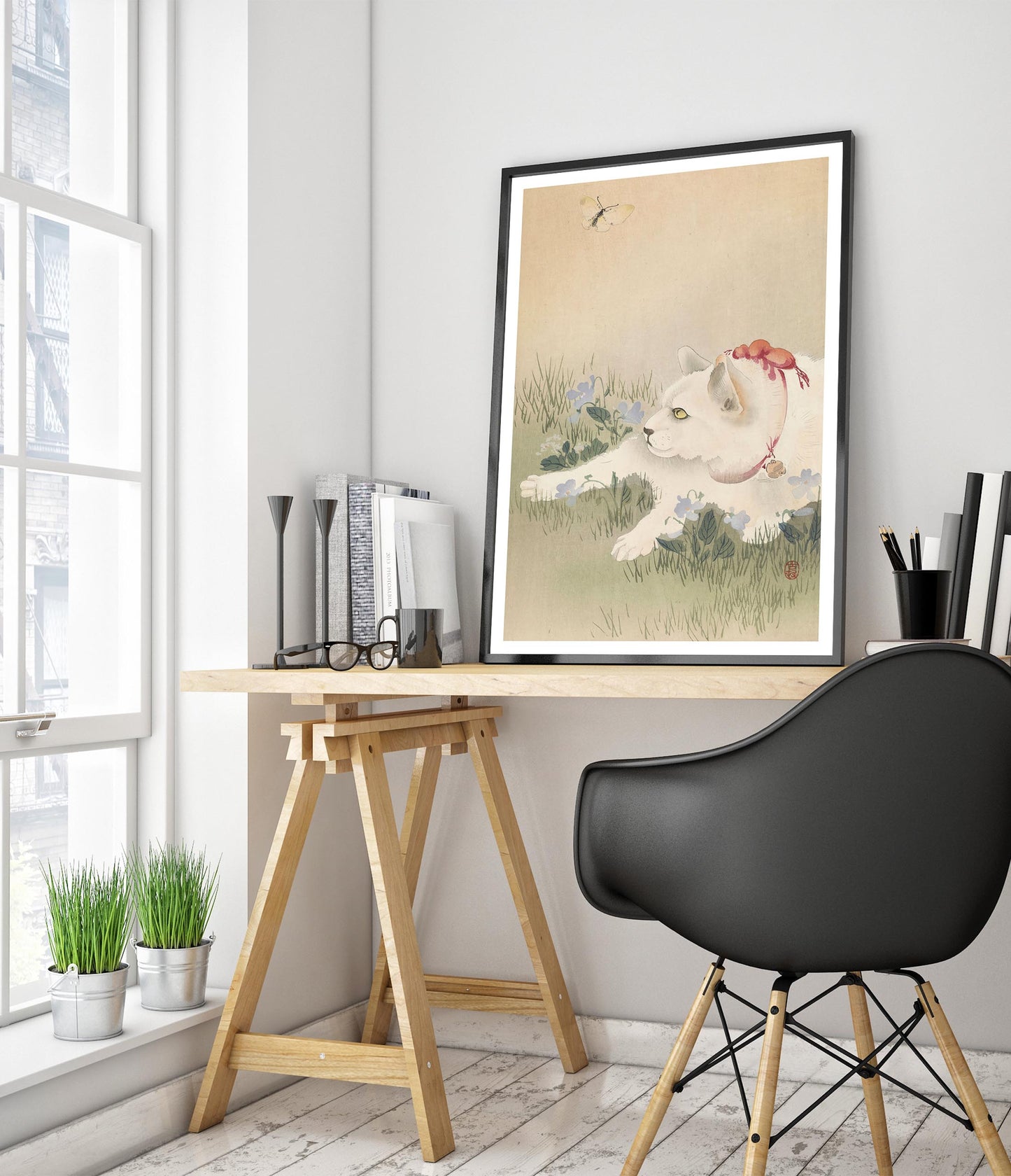 Katze & Schmetterling