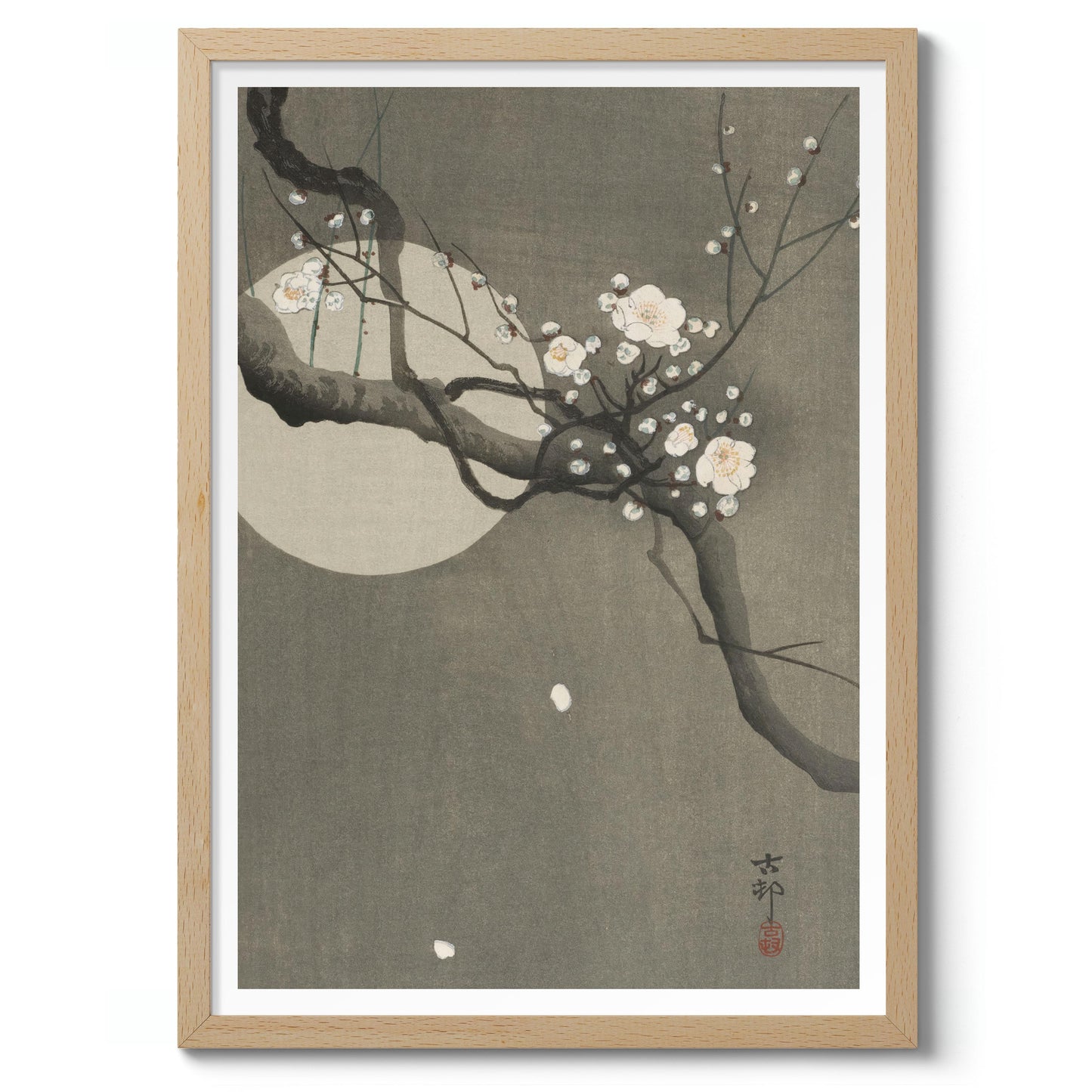 Flowering Plum & Moon