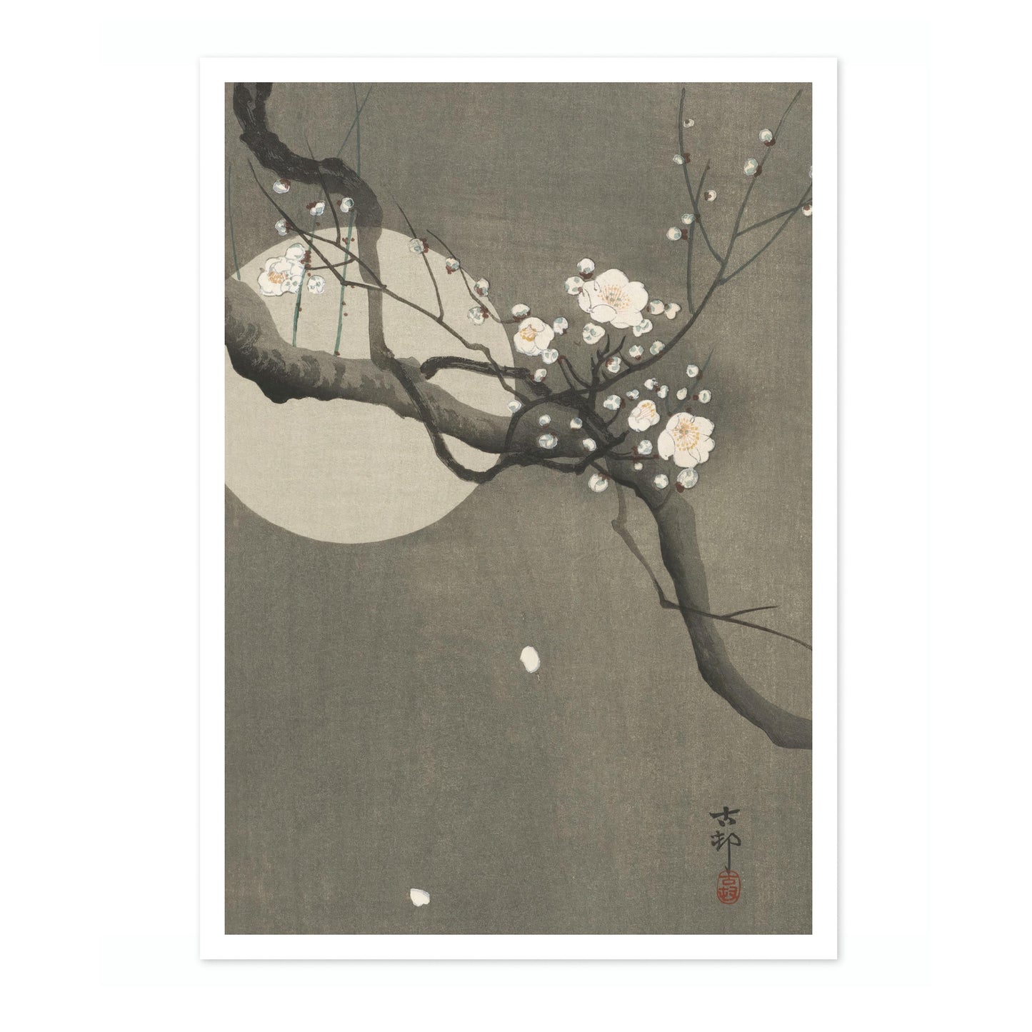 Flowering Plum & Moon