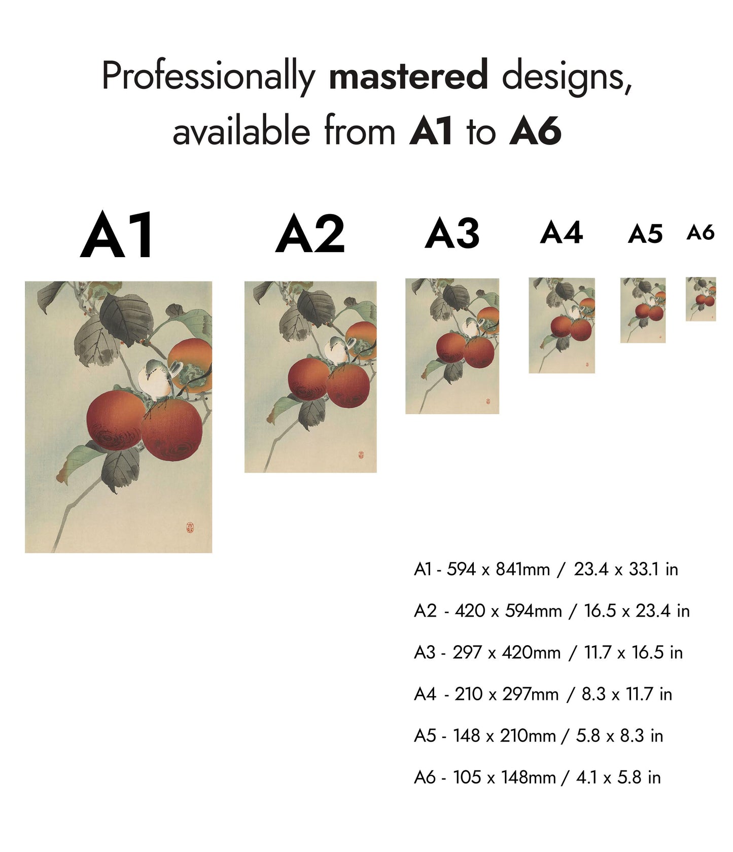 Nötkråka ovanpå persimonträdet