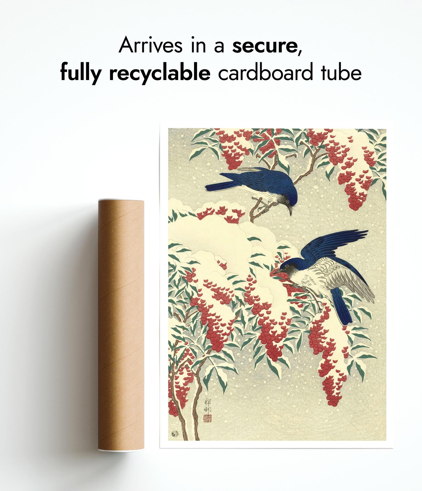 Flycatchers on a Nandina Bush