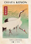 Two Cranes print