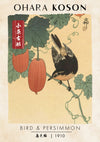 Bird & Persimmon print