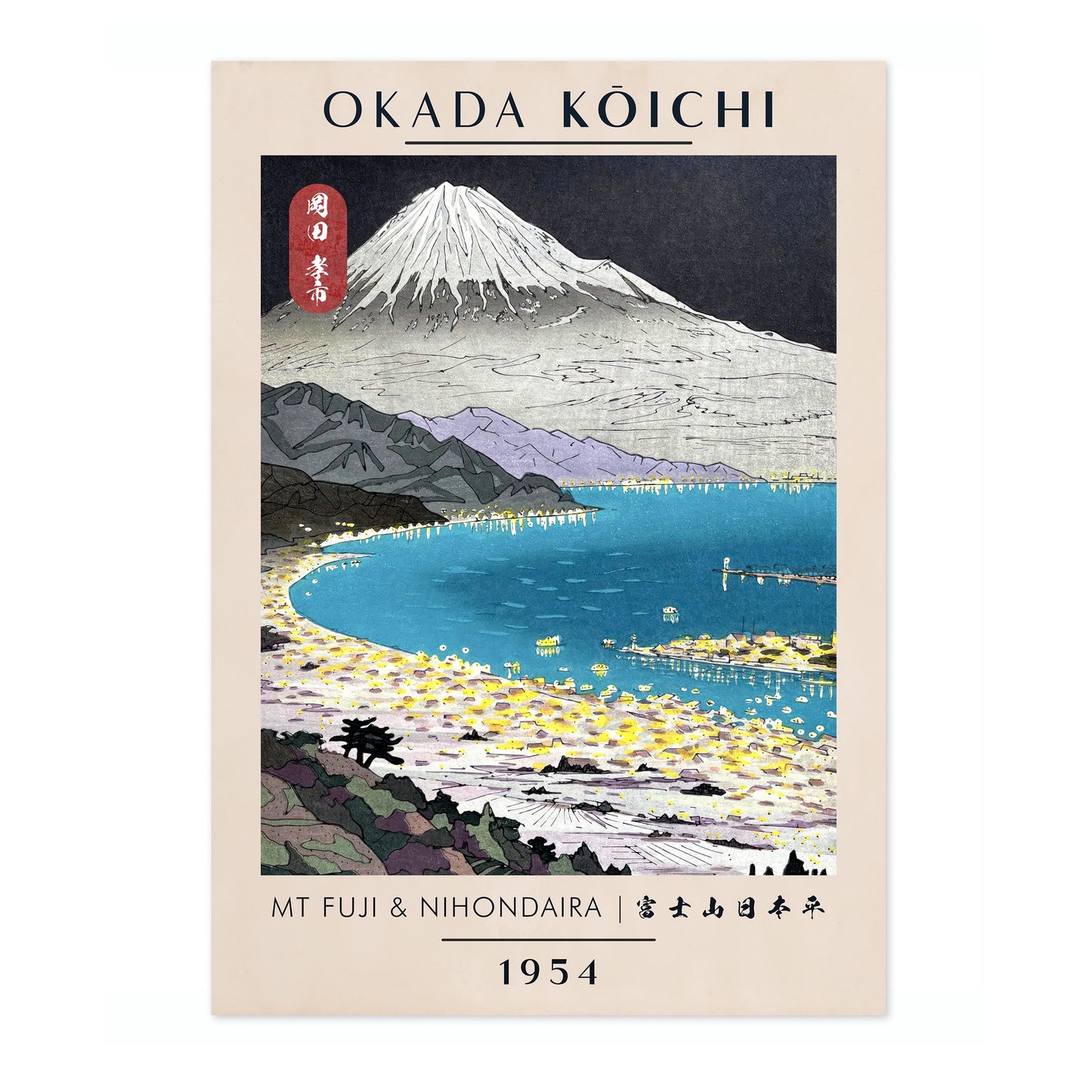 Mont Fuji et Nihondaira