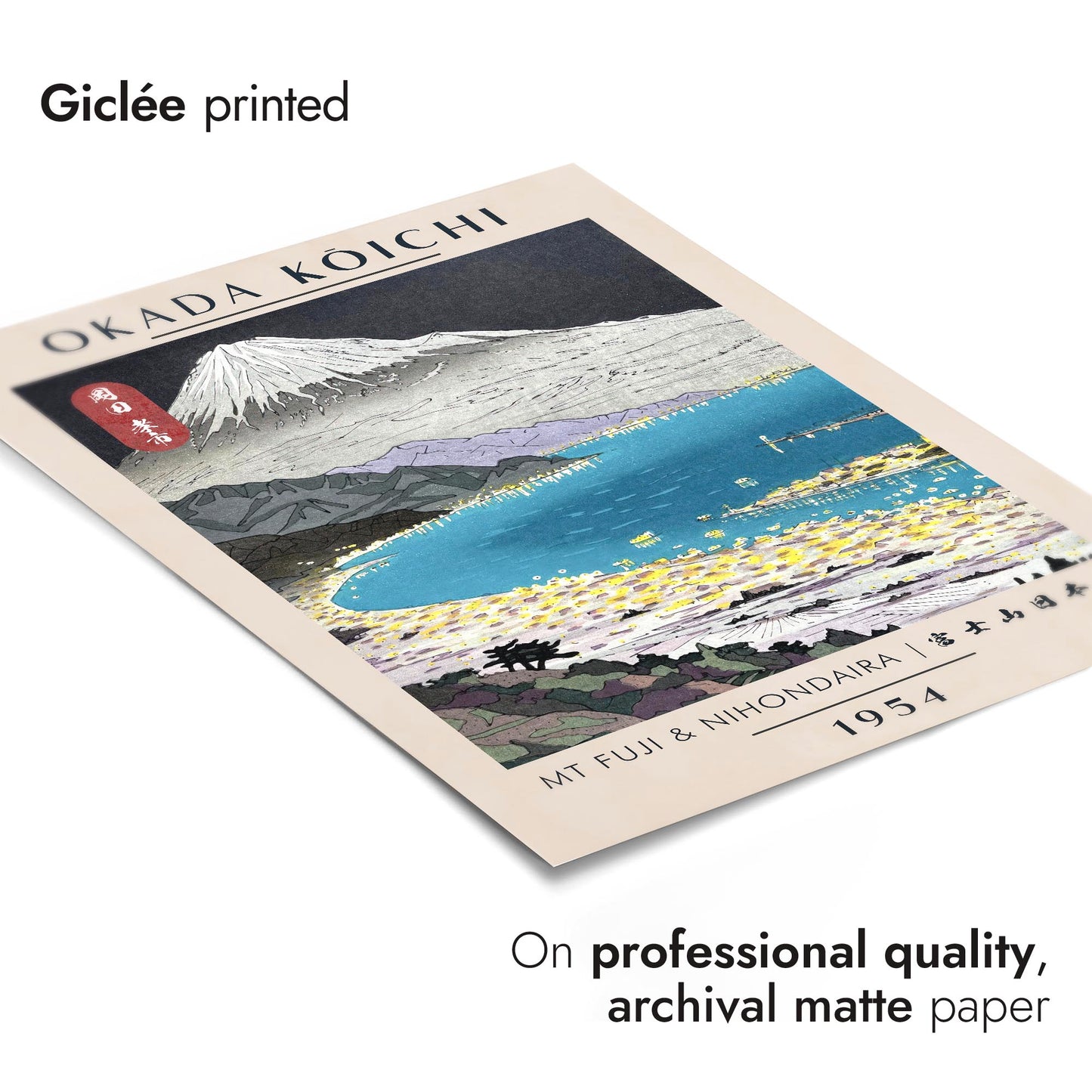 Mont Fuji et Nihondaira