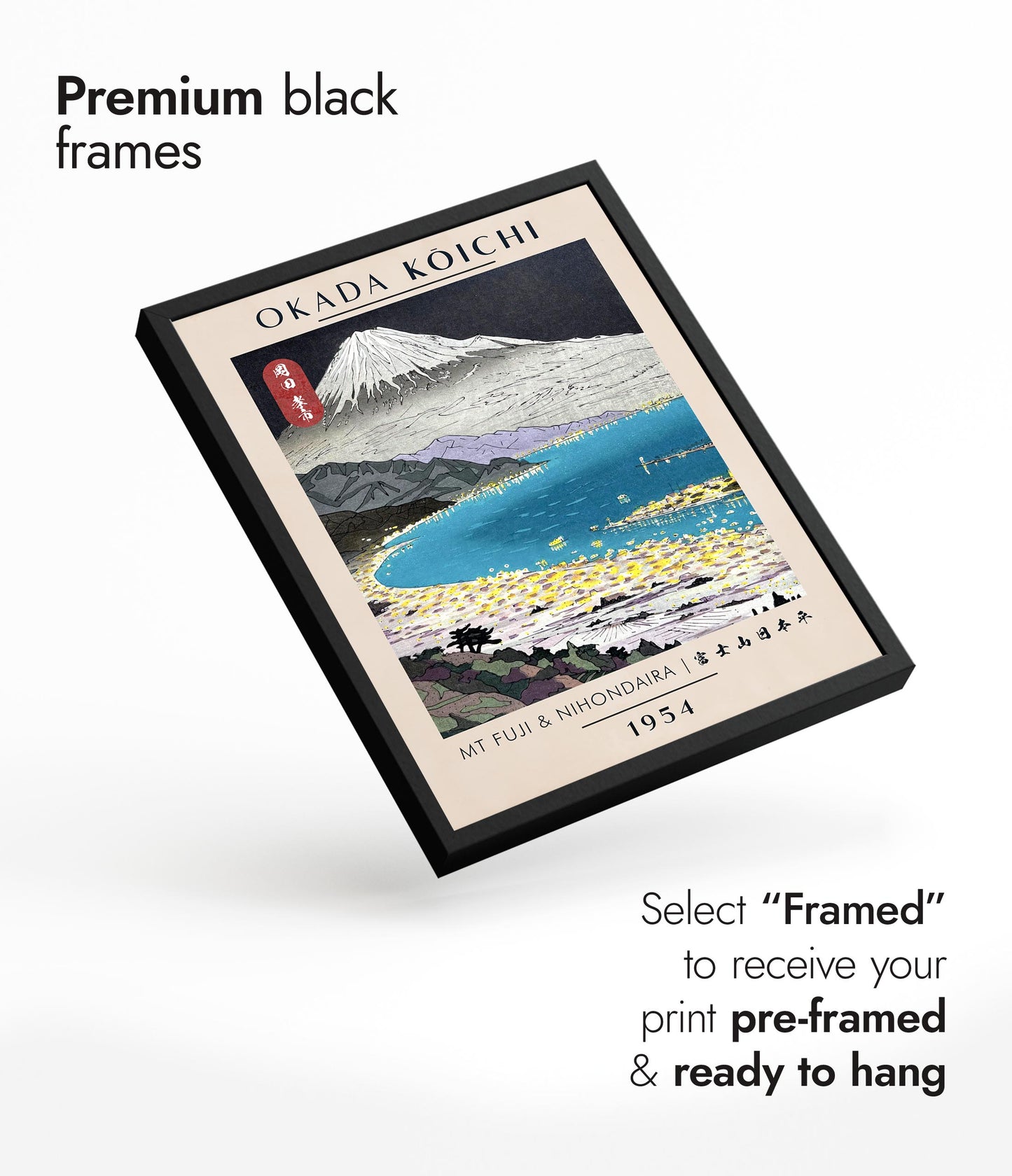 Mont Fuji et Nihondaira