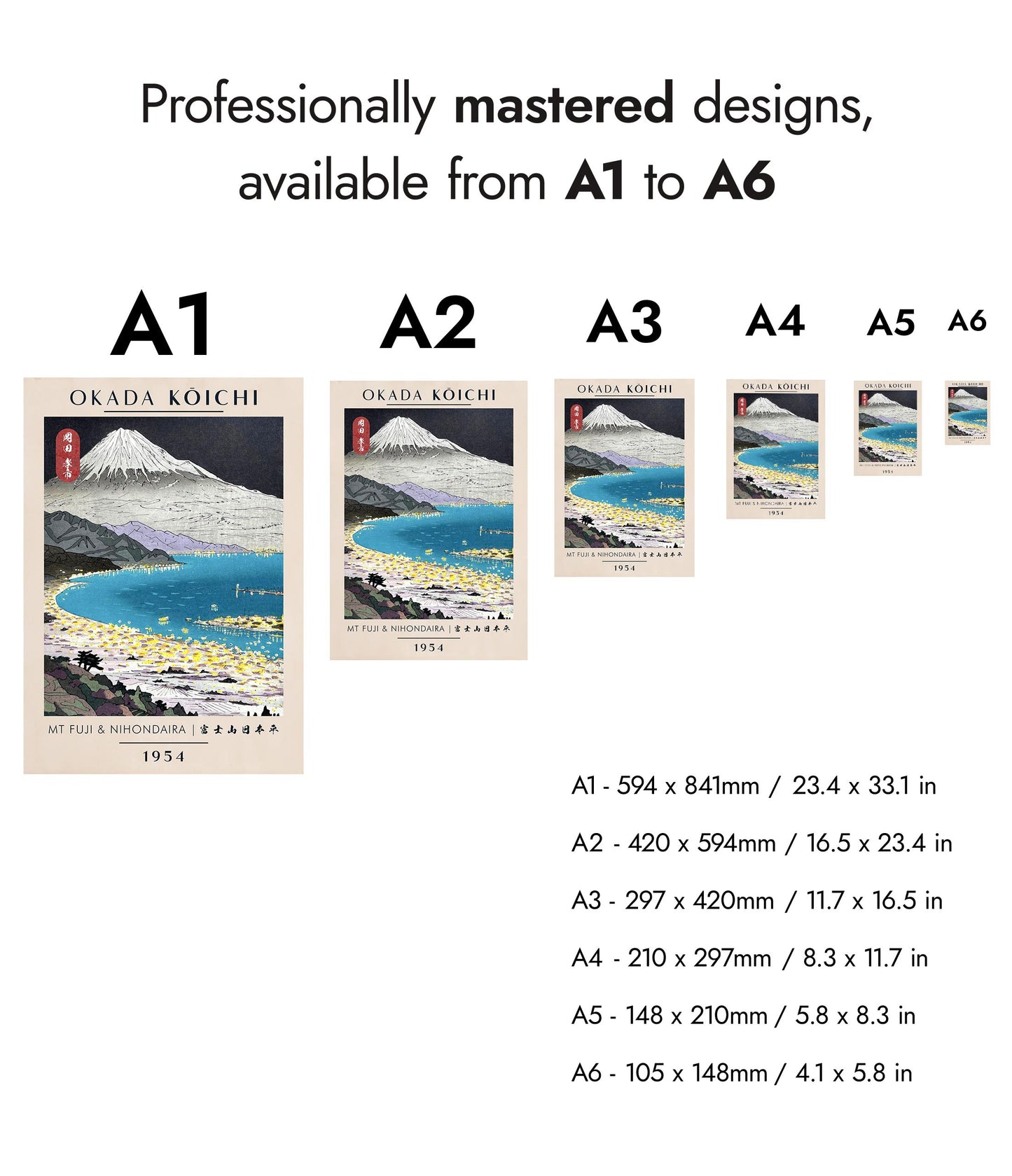 Mont Fuji et Nihondaira