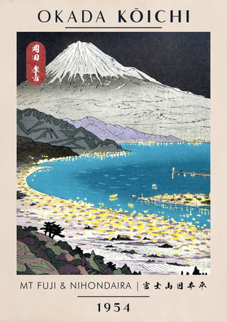 Mont Fuji et Nihondaira print