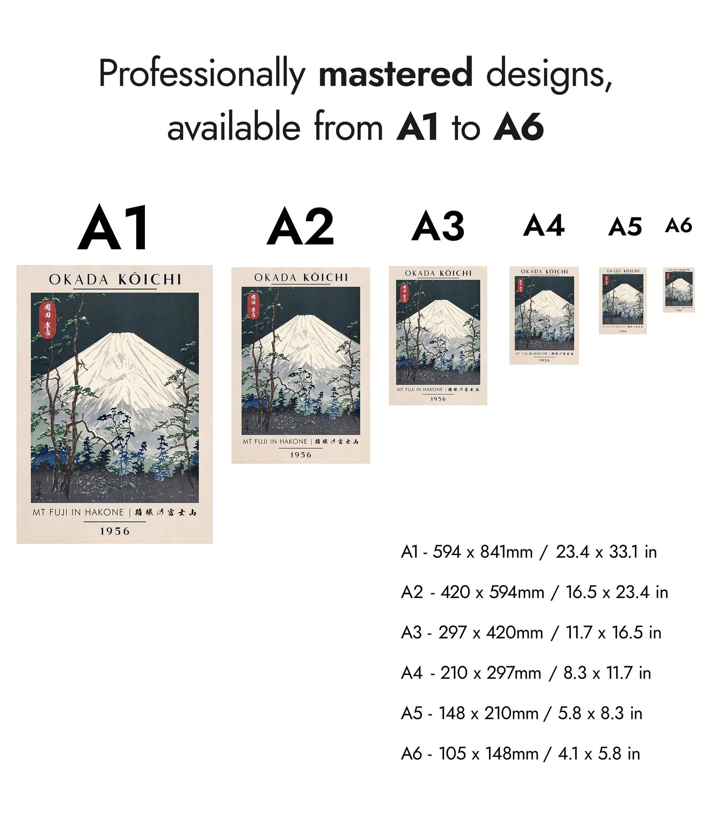 Mount Fuji in Hakone