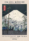 Mount Fuji in Hakone print