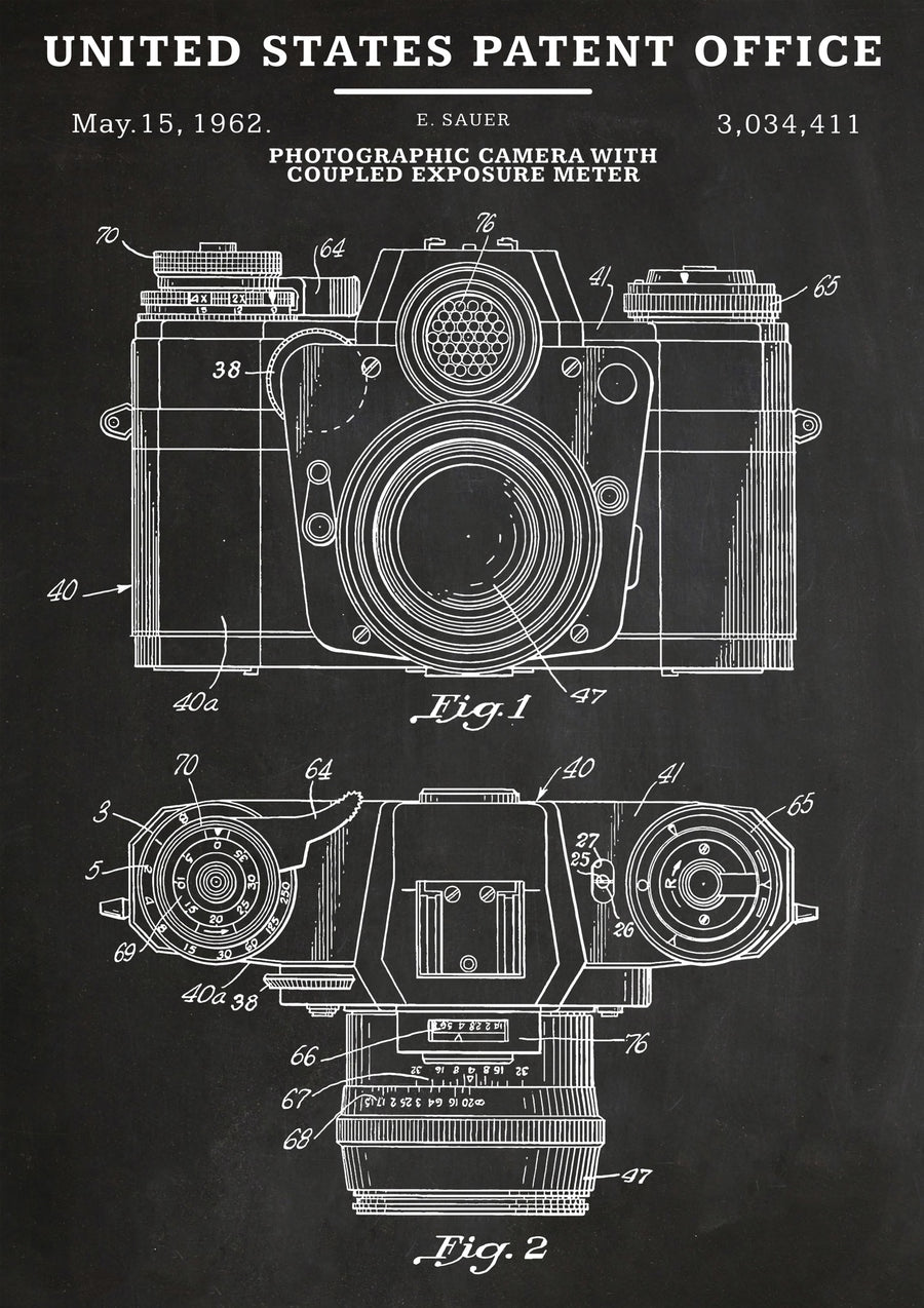 Fotografische Camera IV - Print Only frame