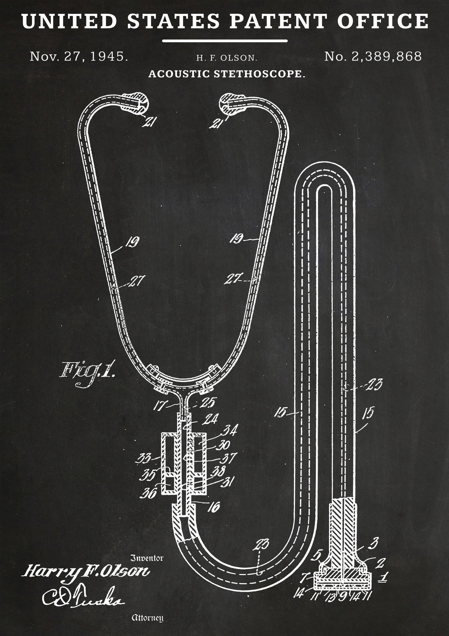 Akustisches Stethoskop